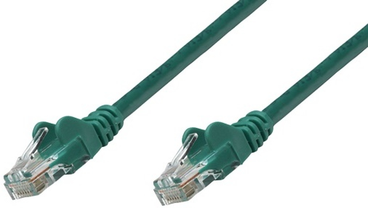 Пач кабел UTP кат.6 зелен 1мна ниска цена с бърза доставка - BestPC.BG