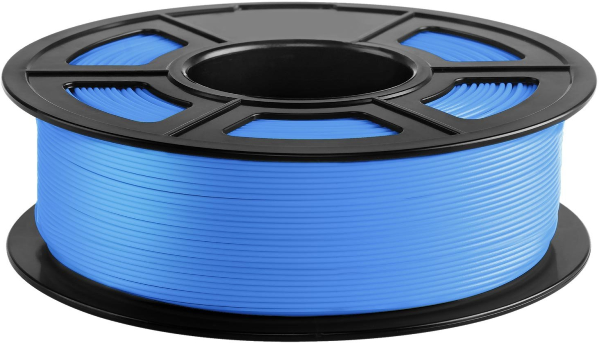 Консуматив за 3D принтер PLA+, 1.75 mm, 1 kg, небесносинна ниска цена с бърза доставка - BestPC.BG