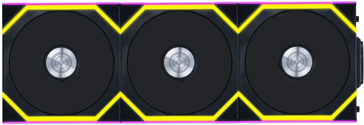 Вентилатор Lian Li UNI FAN SL Wireless ARGB PWM Reverse Blade - 120 мм., Черен + Контролер, Комплект от 3 брояна ниска цена с бърза доставка - BestPC.BG