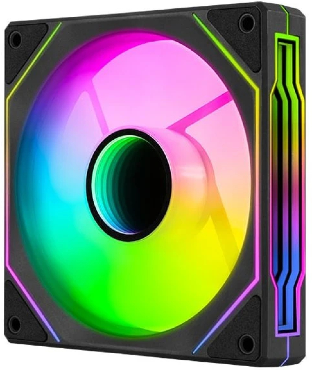 AeroCool вентилатор Fan 120mm Phantom M-3R - Infinity Mirror ARGB, REVERSE - Blackна ниска цена с бърза доставка - BestPC.BG