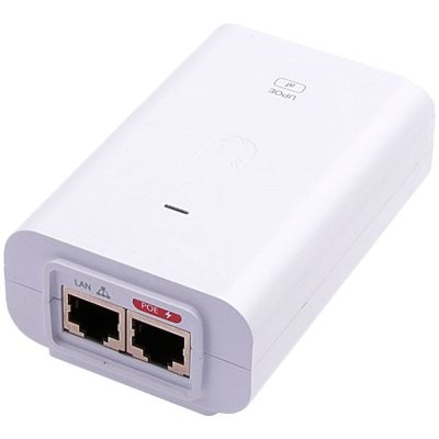 Мрежов продукт Ubiquiti U-POE-EU, до 15 W PoE, захранване на U6-Lite-EU и други 802.3af устройствана ниска цена с бърза доставка - BestPC.BG