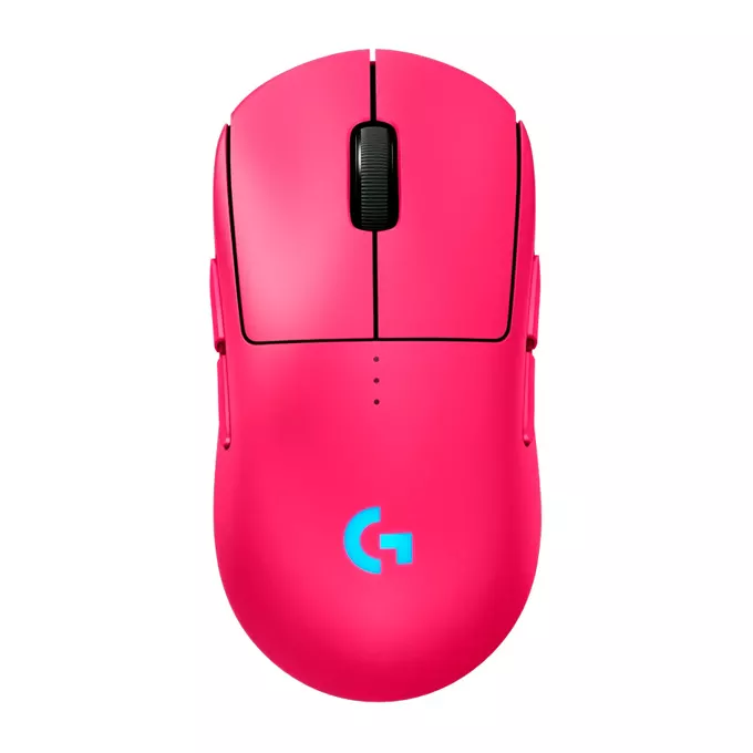 Мишка Геймърска Logitech G Pro 2 Lightspeed Wireless - Magentaна ниска цена с бърза доставка - BestPC.BG