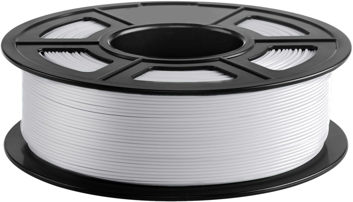 Консуматив за 3D принтер PLA+, 1.75 mm, 1 kg, сребристна ниска цена с бърза доставка - BestPC.BG