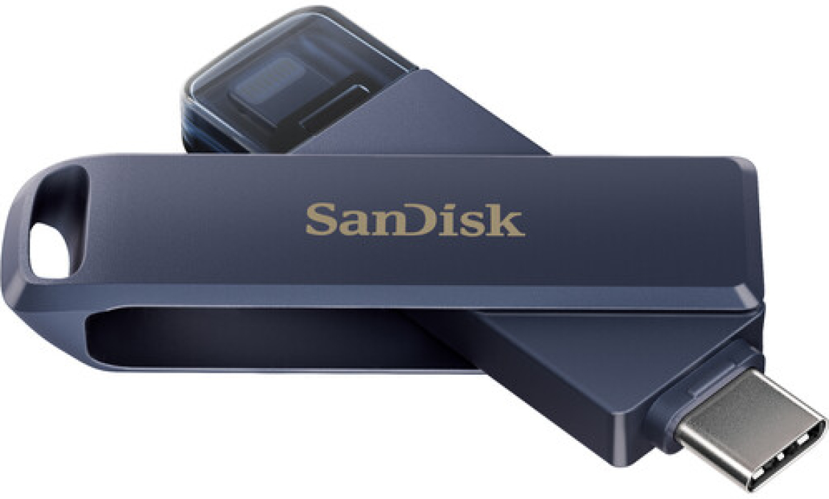 SanDisk Phone Drive for iPhone - 128GB, USB-A/ USB-C,100Mb/s; SDIX0N-128Gна ниска цена с бърза доставка - BestPC.BG