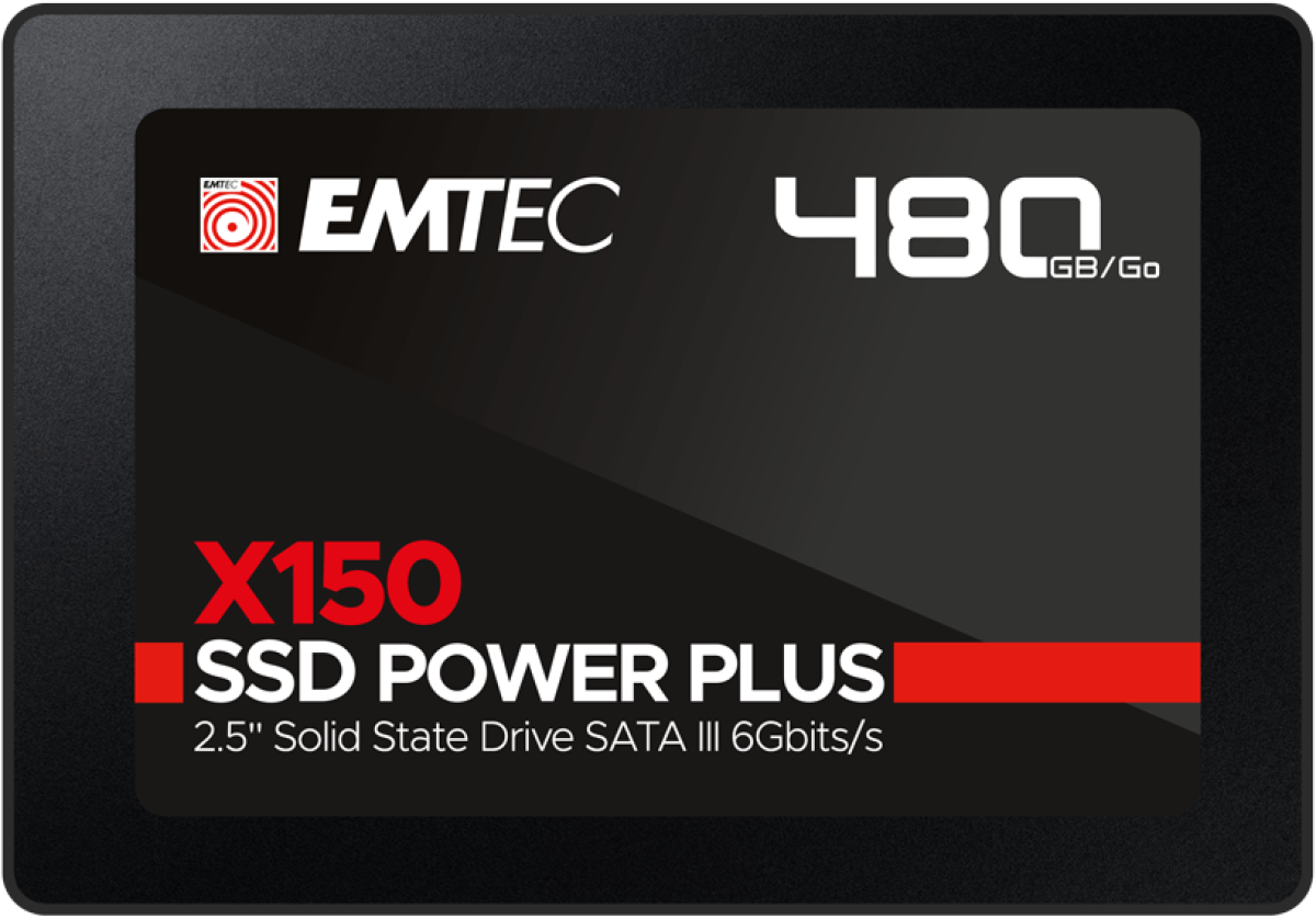 SSD EMTEC SSD X150 480G 2.5INCHна ниска цена с бърза доставка - BestPC.BG