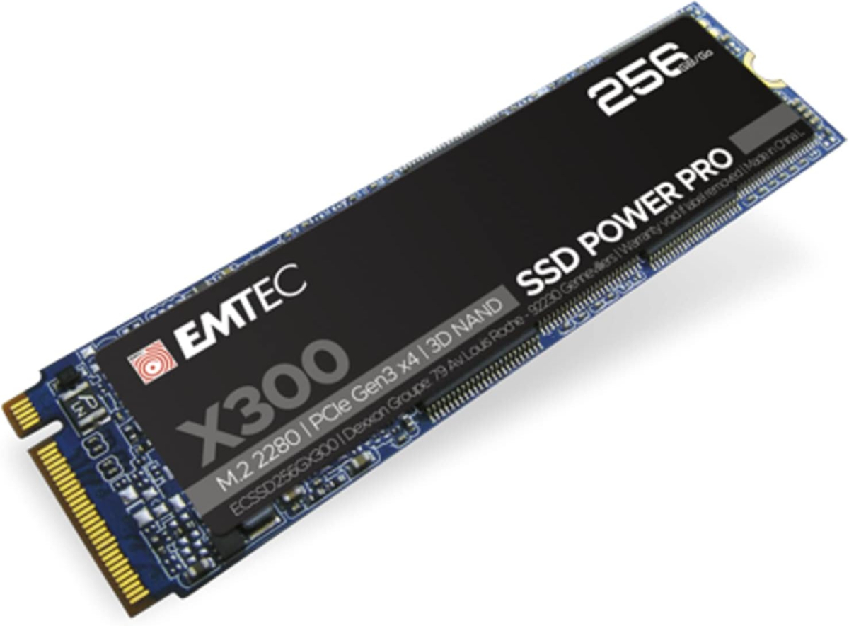 SSD EMTEC X300 256G M2 PCIE3на ниска цена с бърза доставка - BestPC.BG