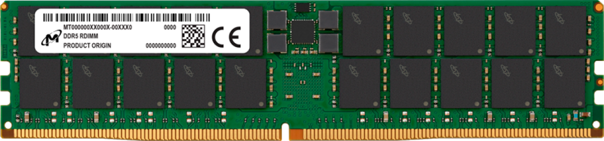 Памет Micron MTC20F2085S1RC56BR, 32GB DDR5, 5600MHz, CL46 RDIMMна ниска цена с бърза доставка - BestPC.BG