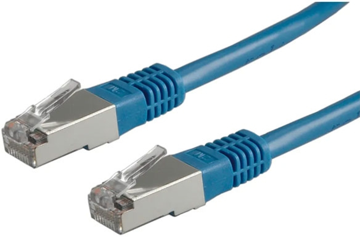 Медна пач корда Patch cable FTP Cat. 5e 5m, Blue, 21.15.0164на ниска цена с бърза доставка - BestPC.BG