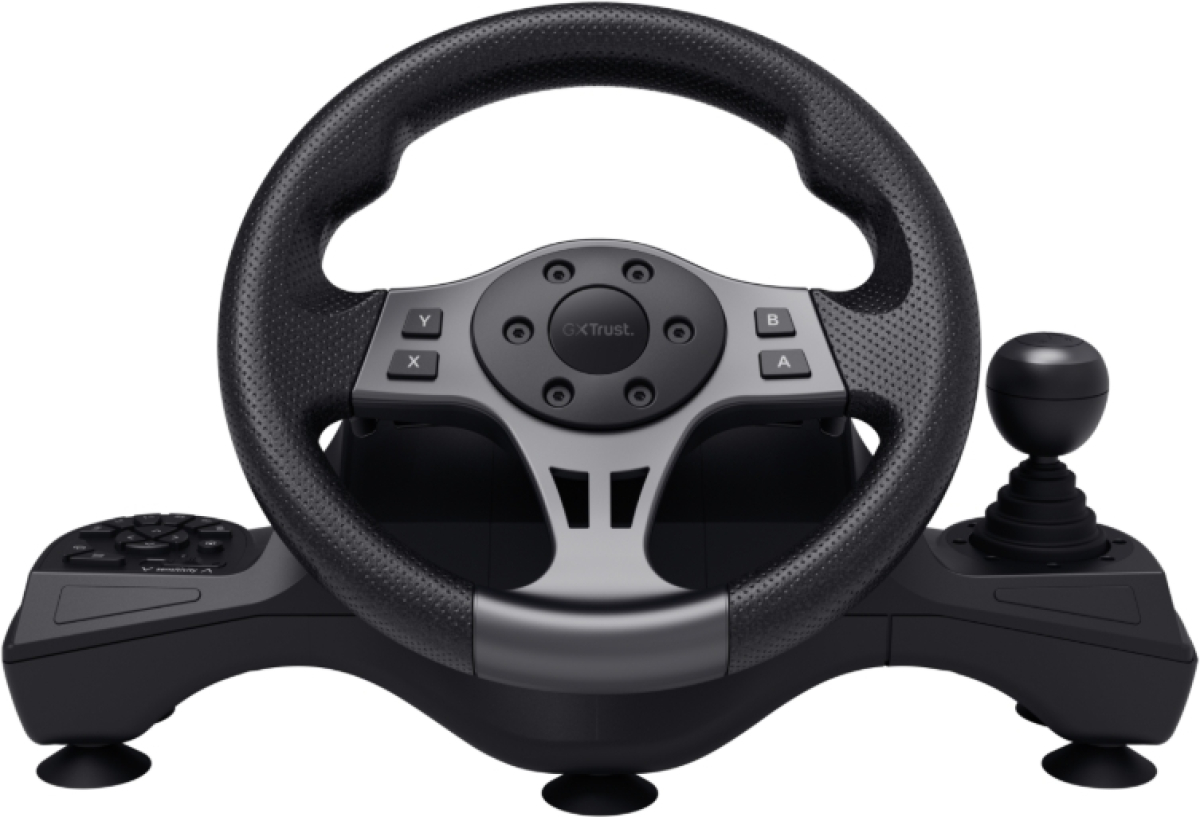 TRUST GXT 289 Movi Racing wheel - Blackна ниска цена с бърза доставка - BestPC.BG