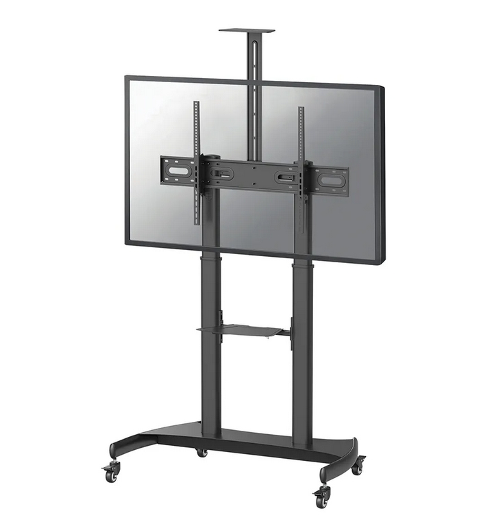 Стойка за монитор Neomounts Mobile Flat Screen Floor Stand (height: 128-160 cm)на ниска цена с бърза доставка - BestPC.BG