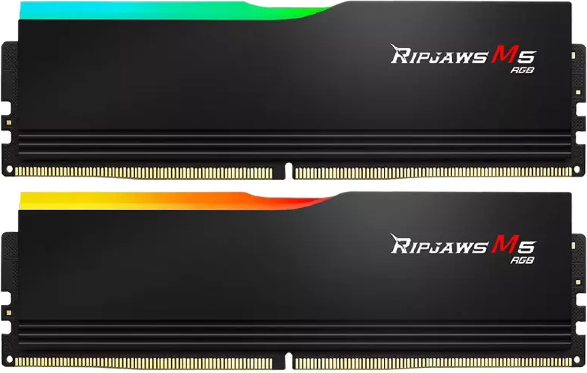 Памет G.SKILL Ripjaws M5 Neo RGB Black 64GB(2x32GB) DDR5-6000 - AMD EXPOна ниска цена с бърза доставка - BestPC.BG