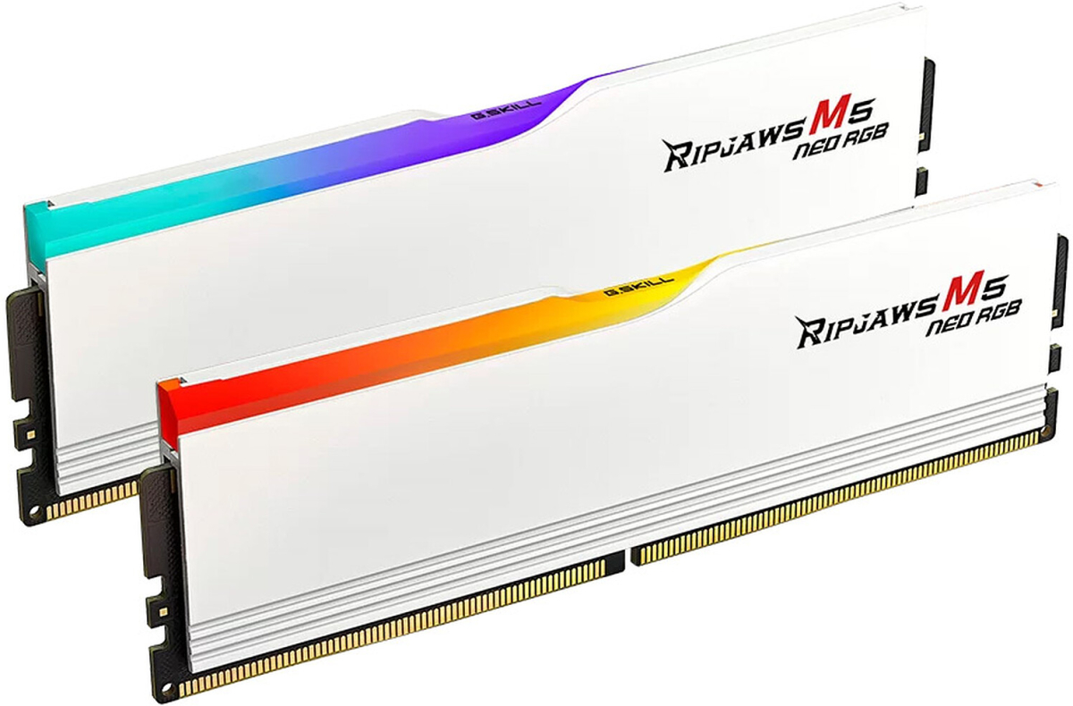 Памет G.SKILL Ripjaws M5 Neo RGB 64GB(2x32GB) DDR5-6000 - AMD EXPOна ниска цена с бърза доставка - BestPC.BG