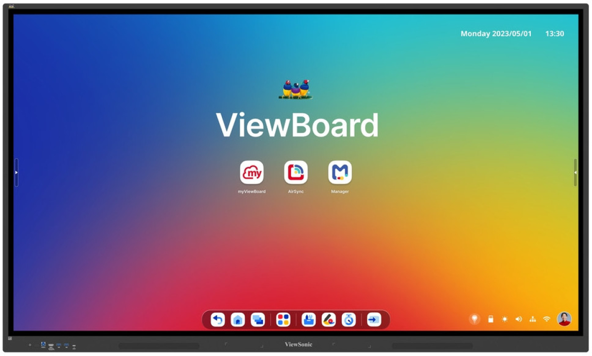 Интерактивна дъска/дисплей ViewSonic IFP7534, 75\'\' TFT DLED panel, AG, Ultra Fine Touch, 16:9, 4K UHD 3840x2160, 8ms, 450cd/m2 , 5000:1,2x LAN, 2x USB-Cна ниска цена с бърза доставка - BestPC.BG
