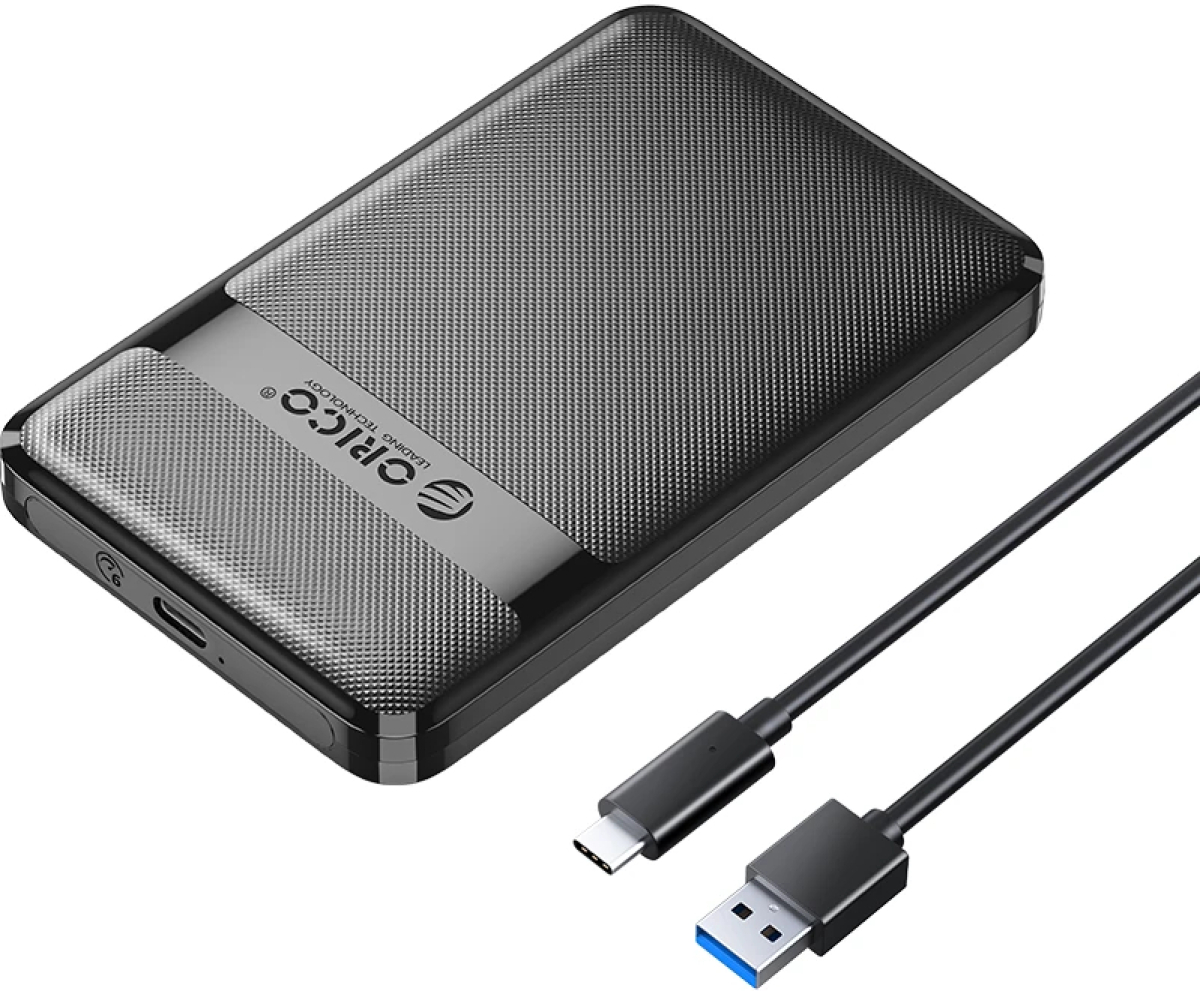 Orico кутия за диск Storage - Case - 2.5 inch USB-C - 2577C3-V1-BKна ниска цена с бърза доставка - BestPC.BG
