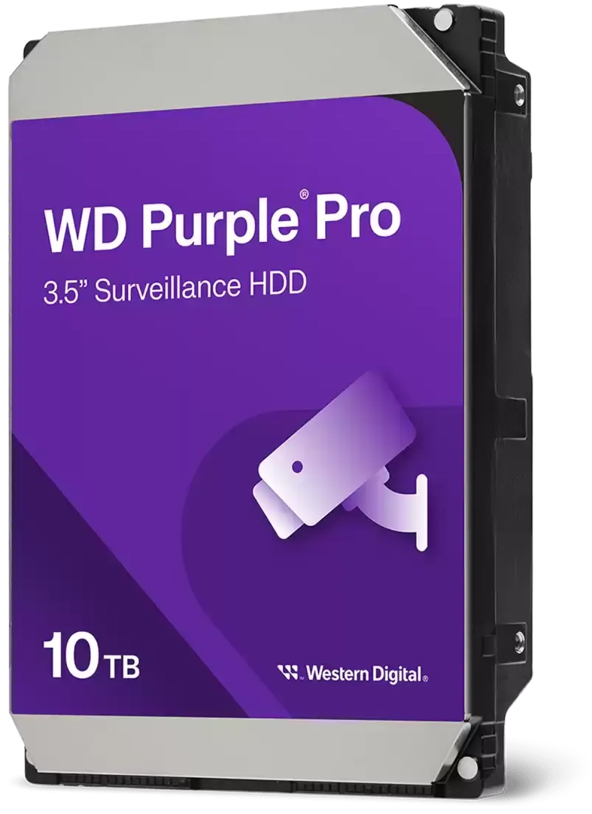 HDD за DVR-видеонаблюдение Western Digital Purple Pro, 10 TB, 512MB, SATA 3 (WD102PURP)на ниска цена с бърза доставка - BestPC.BG