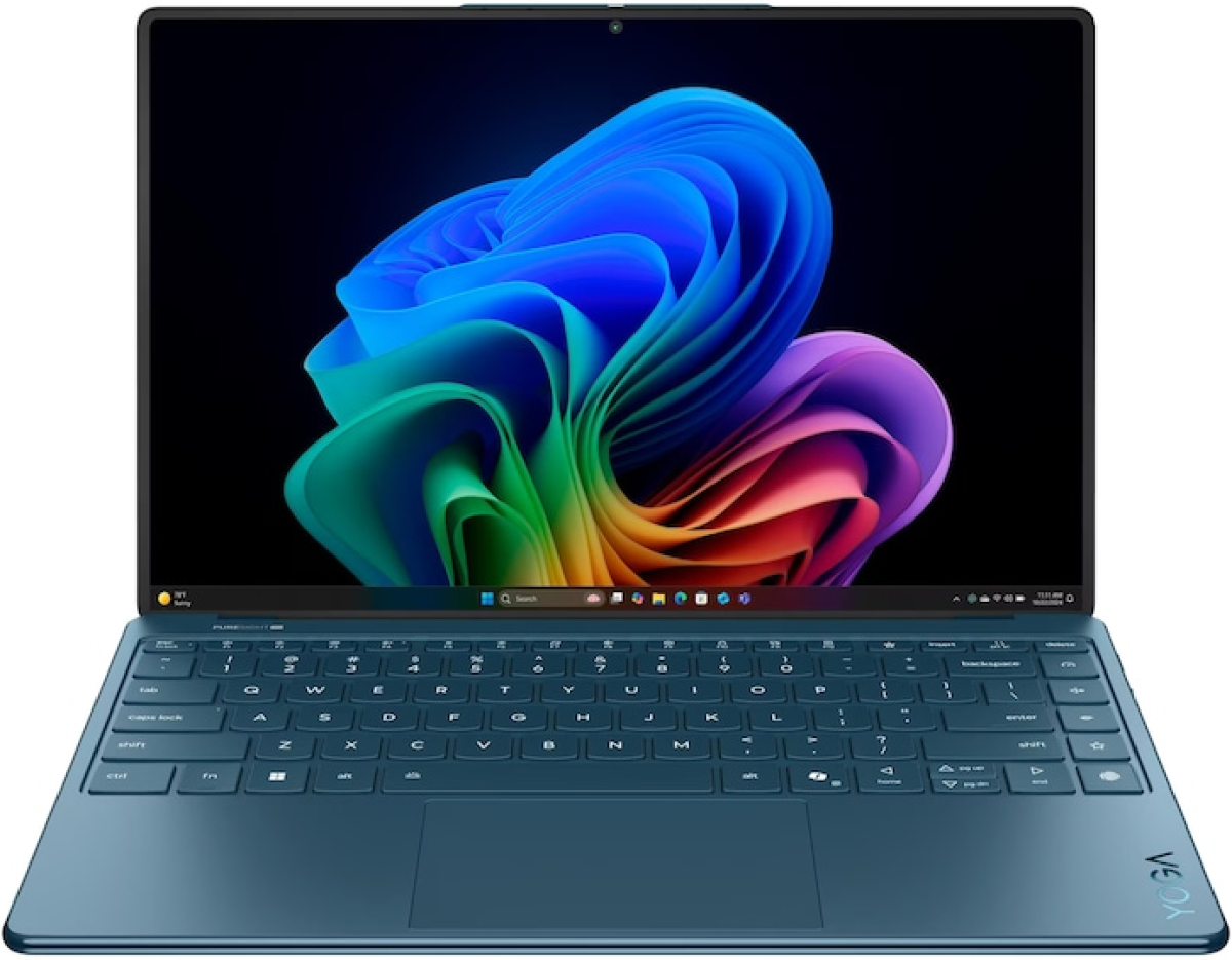 Лаптоп Lenovo Yoga Slim 9 14ILL10, 14.0", UHD+, Touchscreen, Intel Core Ultra 7 258V, Intel Arc 140V, 32 GB, 1 TB SSD, Windows 11 Home, Синна ниска цена с бърза доставка - BestPC.BG