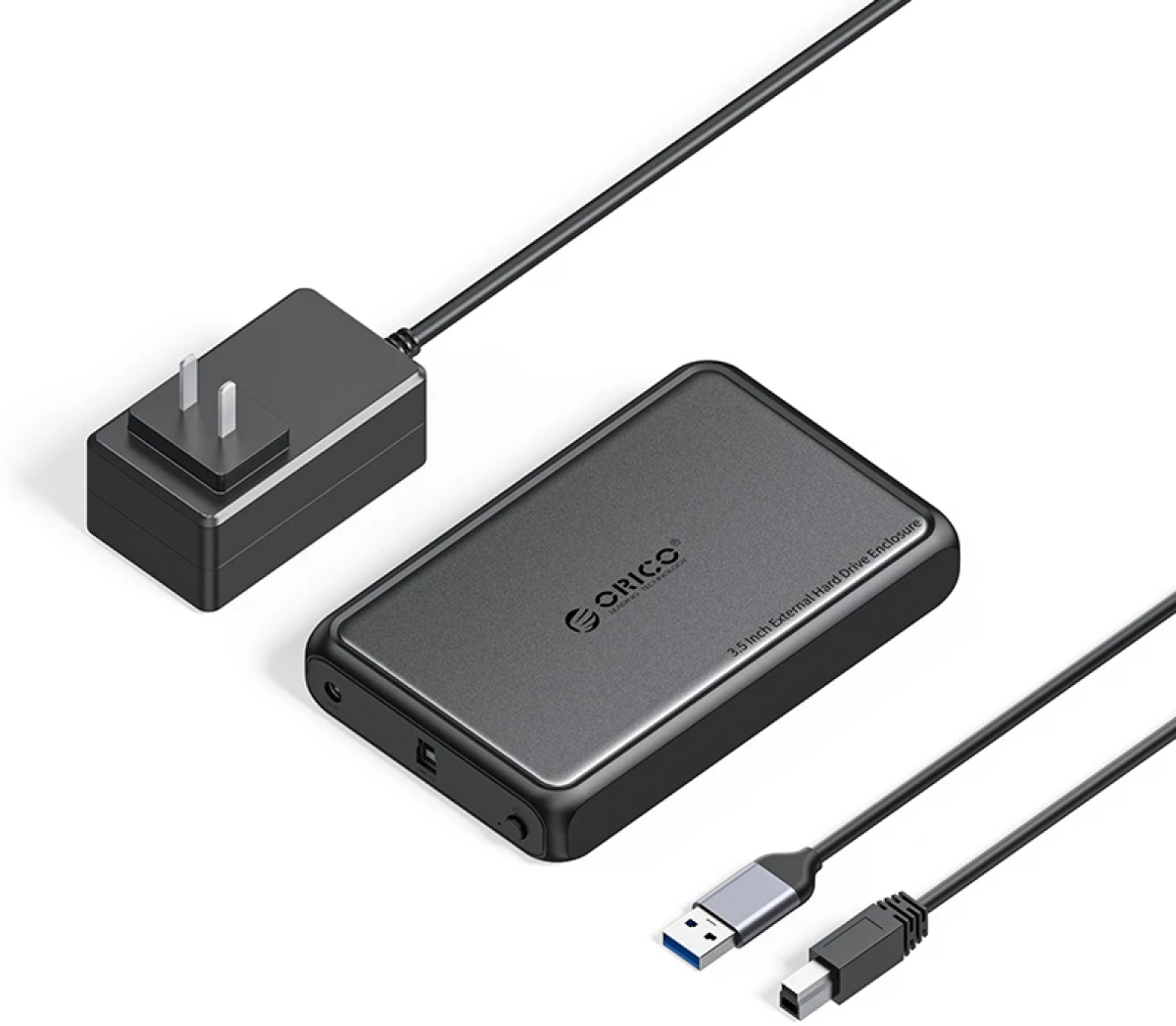 Кутия/Чекмедже за HDD Storage - Case - 3.5 inch USB-A black - DDL35-U3-EU-BKна ниска цена с бърза доставка - BestPC.BG