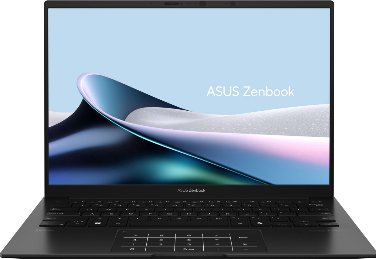 Лаптоп ASUS Zenbook 14 UM3406KA-PP102W, 14.0", 2.8K, AMD Ryzen AI 7 350, AMD Radeon 860M, 32 GB LPDDR5X, 1 TB SSD, Черенна ниска цена с бърза доставка - BestPC.BG