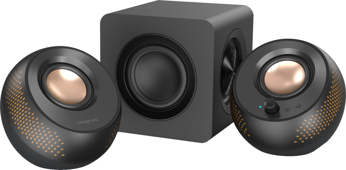 Озвучителна система Озвучителна система 2.1 Creative Pebble X Plus, USB-C, Bluetooth, 15Wна ниска цена с бърза доставка - BestPC.BG