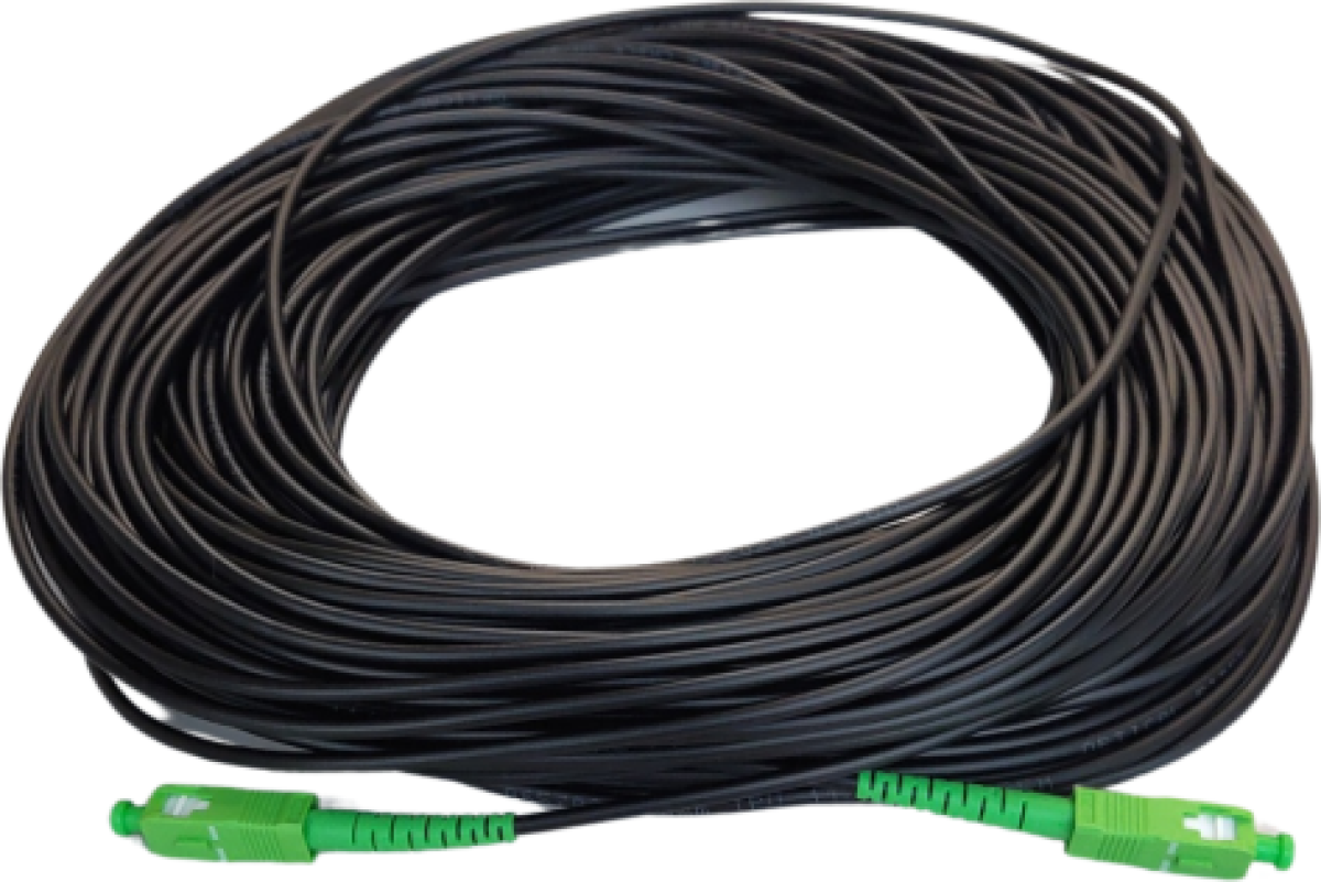 Оптична пач корда Fiber Optic Patch Cord SC/APC-SC/APC SM, Simplex 100m, TPUна ниска цена с бърза доставка - BestPC.BG
