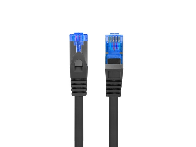 Медна пач корда Lanberg patchcord CAT.6a s-ftp lszh cca 1.5m black fluke passedна ниска цена с бърза доставка - BestPC.BG