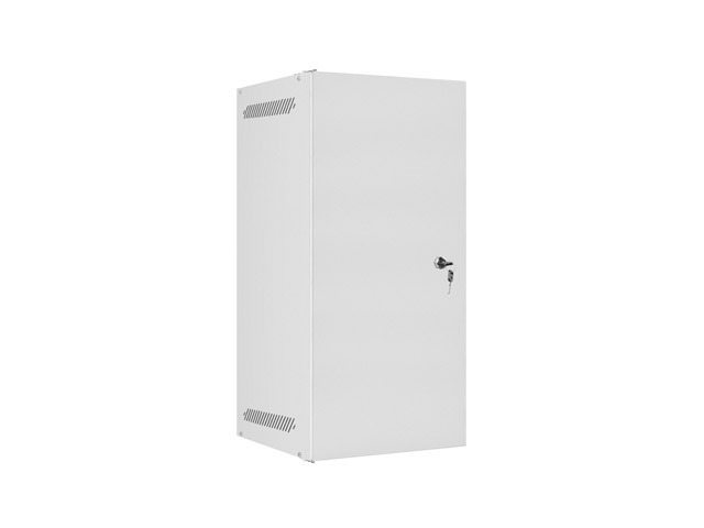 Шкаф за техника - Rack Lanberg rack cabinet 10" wall-mount 12U-280x310 for self-assembly with metal door grey (flat pack)на ниска цена с бърза доставка - BestPC.BG