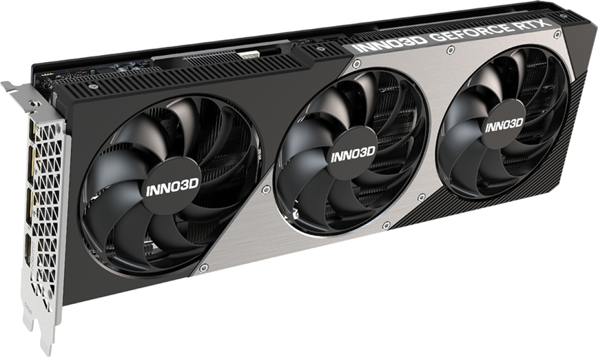 Видеокарта INNO3D GeForce RTX 5070 Ti X3 OC 16GB GDDR7 256 bit, 3x DP, 1x HDMI, 3 fan 2 slotsна ниска цена с бърза доставка - BestPC.BG