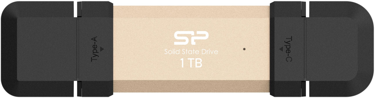 SSD външен Външен SSD Silicon Power DS72 Gold - 1TBна ниска цена с бърза доставка - BestPC.BG