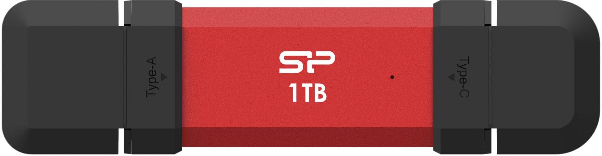 SSD външен Външен SSD Silicon Power DS72 Red - 1TBна ниска цена с бърза доставка - BestPC.BG