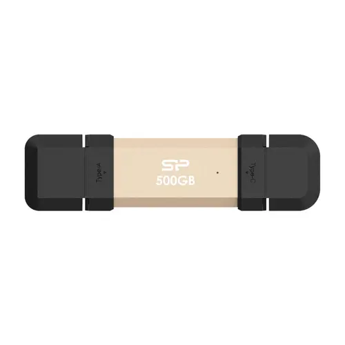 SSD външен Външен SSD Silicon Power DS72 Gold - 500GBна ниска цена с бърза доставка - BestPC.BG