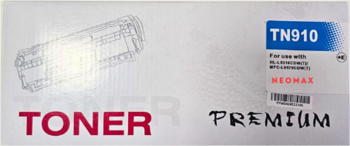 Тонер за лазерен принтер КАСЕТА ЗА BROTHER HL L9310CDW/MFC L9570CDW - Cyan - TN910C (TN-910C) - PN BT-TN910C - NEOMAXна ниска цена с бърза доставка - BestPC.BG