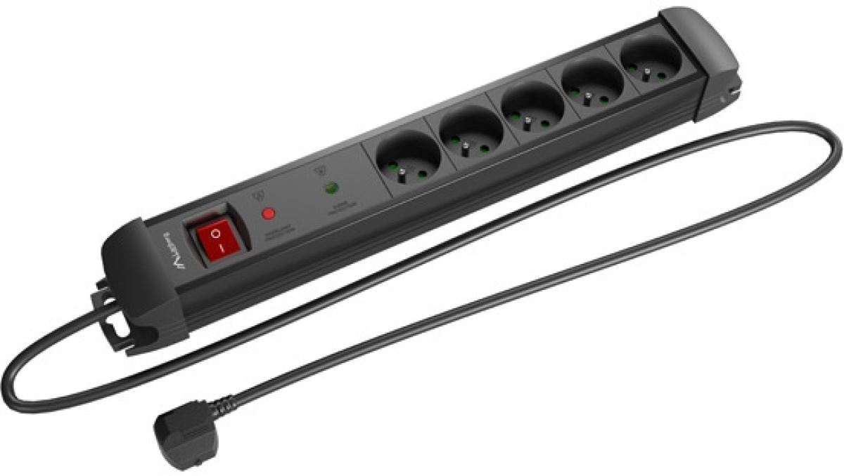 Контакт Lanberg surge protector sp1 1.5m 5x french outlets blackна ниска цена с бърза доставка - BestPC.BG