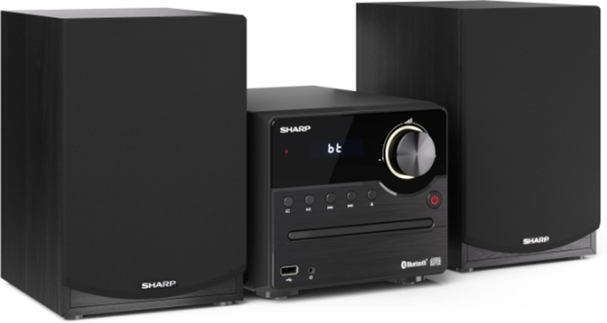 Озвучителна система Sharp Audio Systems XL-B512(BK), HI-FI MICRO SYSTEM, 45W total max power output, FM PLL tuner, Bluetooth v5.0, CD player, USBна ниска цена с бърза доставка - BestPC.BG