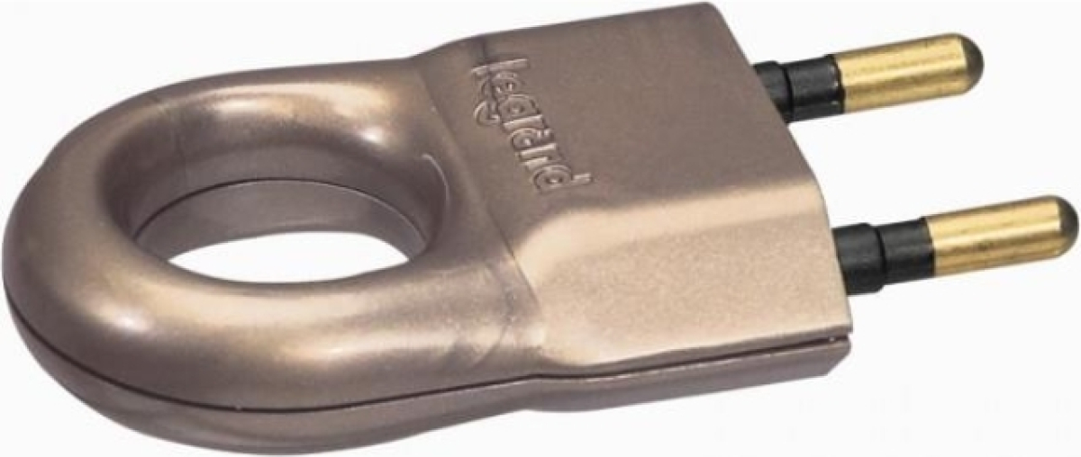 Продукт Щепсел 2Р 6А с ринг Бронз - Legrand 50164на ниска цена с бърза доставка - BestPC.BG