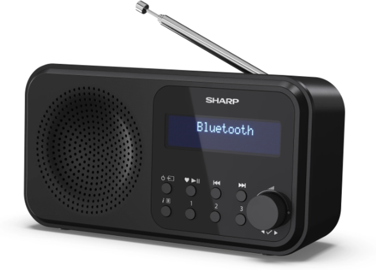 Продукт Sharp Radios DR-P420(BK), PORTABLE DIGITAL RADIO, Bluetooth 5.0, 20 DAB+-DAB-FM, Auto time-date, LCD Displayна ниска цена с бърза доставка - BestPC.BG