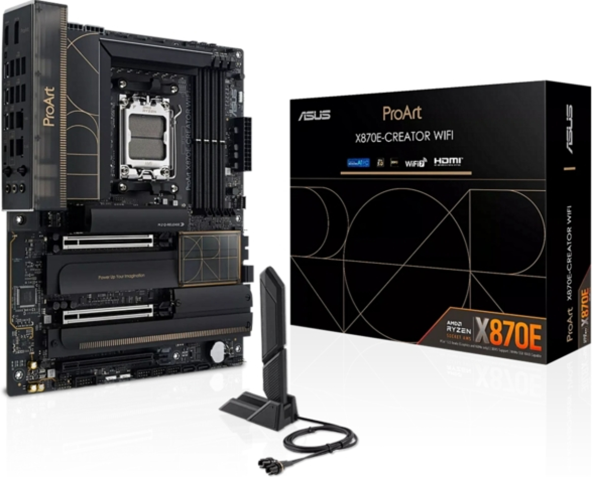 Дънна платка Asus ProArt X870E Creator Wi-Fiна ниска цена с бърза доставка - BestPC.BG