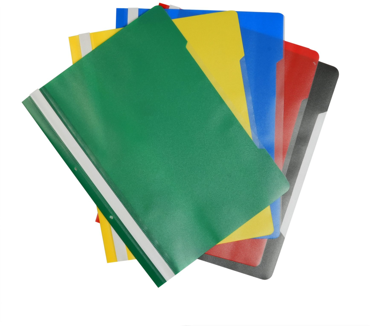 Продукт Папка, PP, с перфорация, цветове асорти, 5 брояна ниска цена с бърза доставка - BestPC.BG