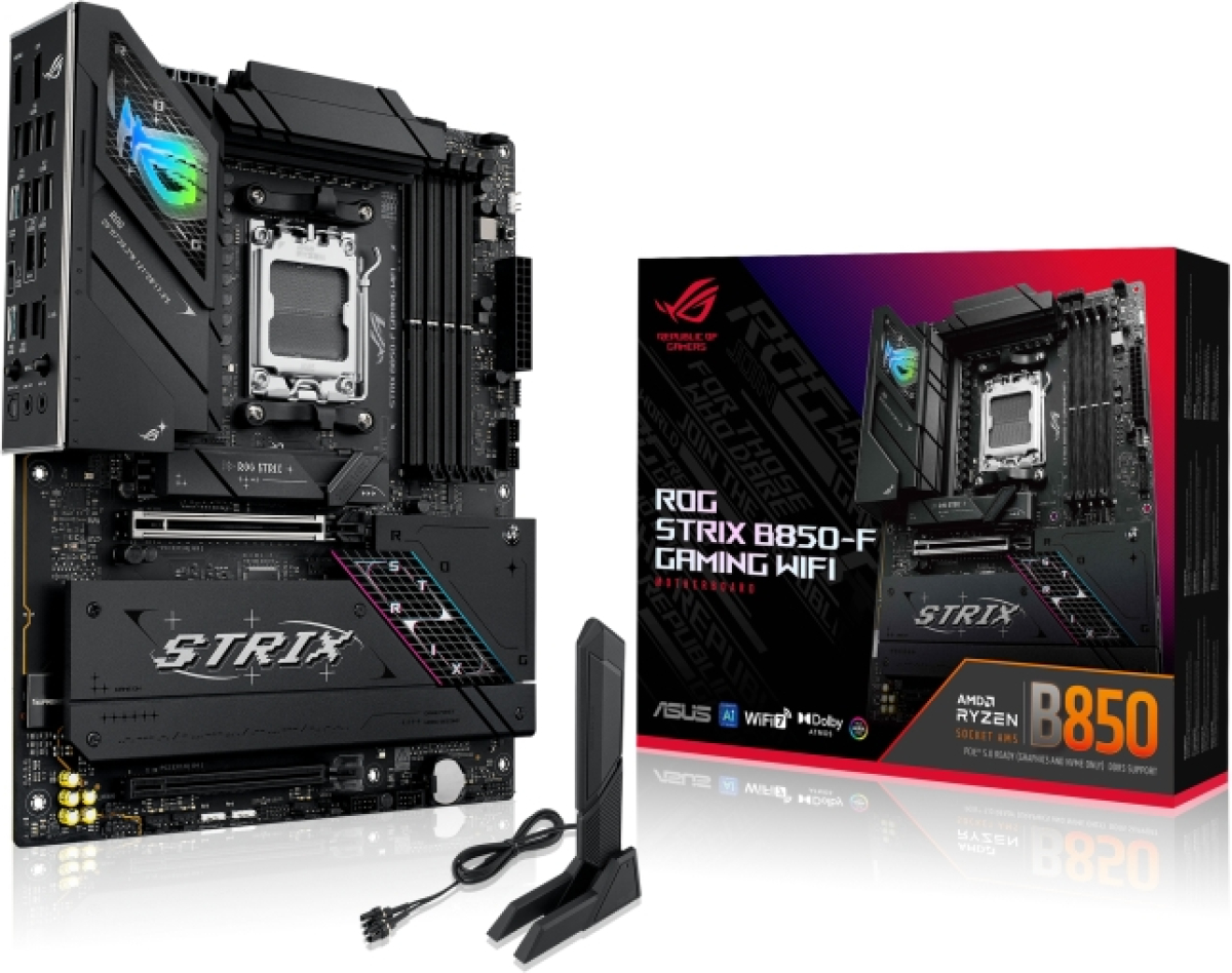 Дънна платка Asus ROG Strix B850-F Gaming Wi-Fiна ниска цена с бърза доставка - BestPC.BG