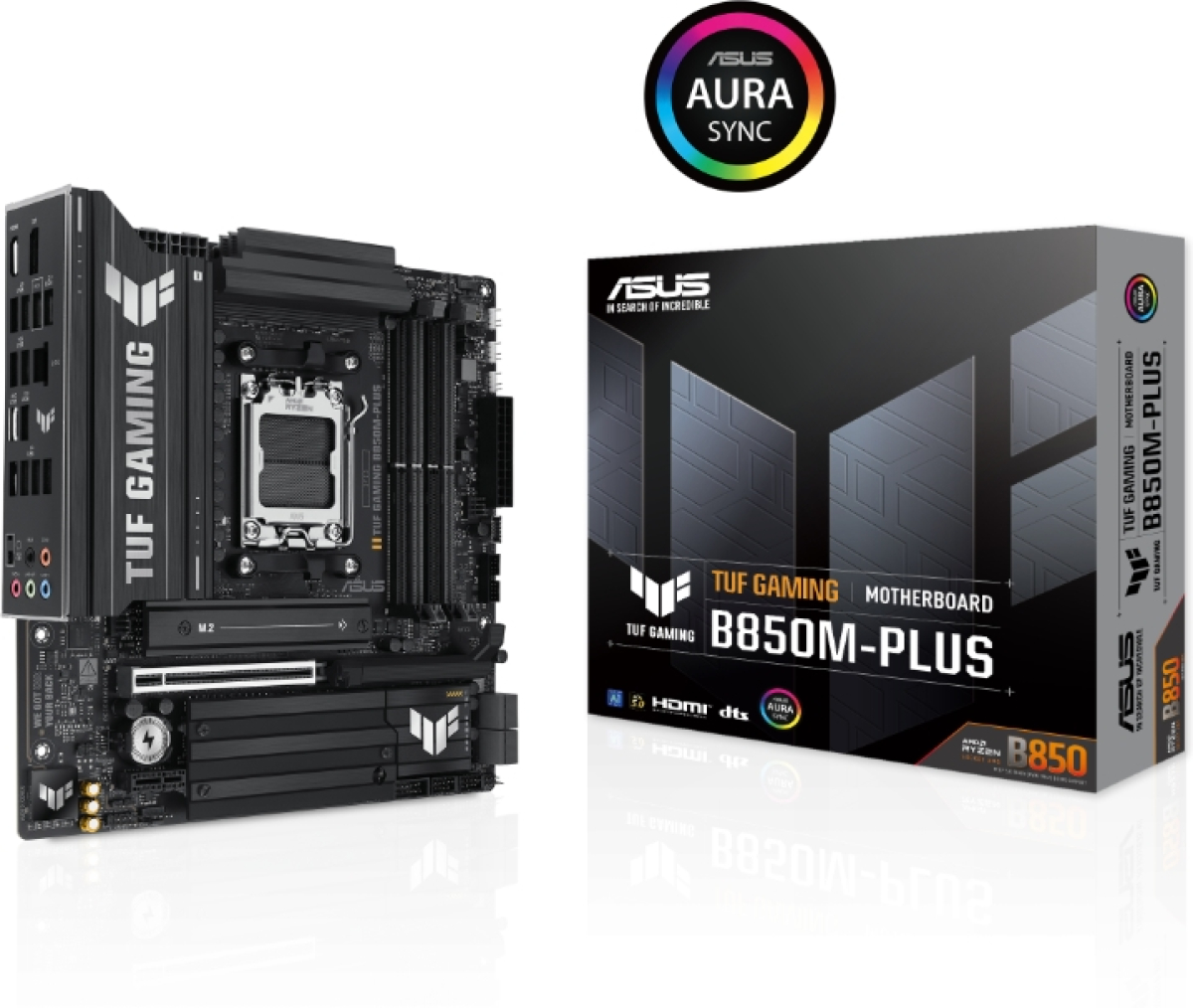 Дънна платка Asus TUF Gaming B850M Plusна ниска цена с бърза доставка - BestPC.BG