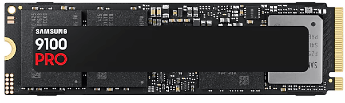 SSD SAMSUNG 9100 PRO - 4 TB, PCIe 5.0 NVMe M.2 Type 2280; MZ-VAP4T0BWна ниска цена с бърза доставка - BestPC.BG