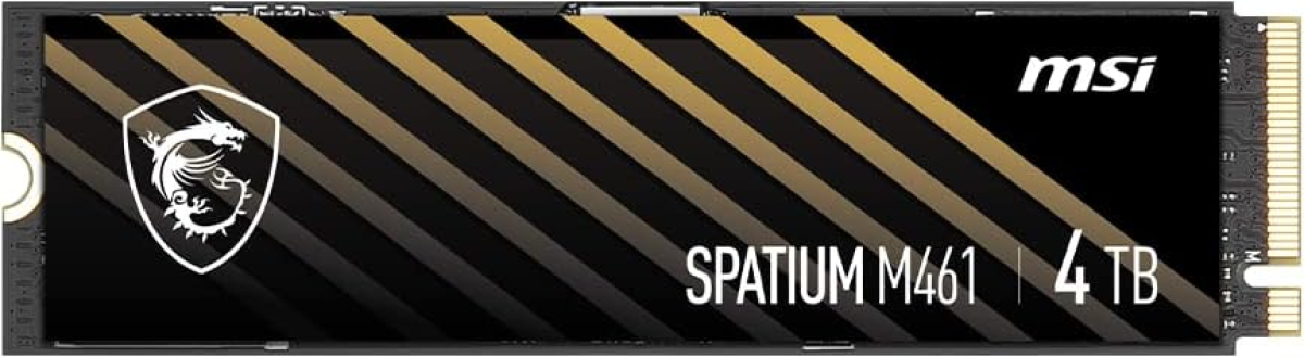 SSD MSI SPATIUM M461 PCIe 4.0 NVMe M.2 - 4 TB, M.2 2280, 3D NANDна ниска цена с бърза доставка - BestPC.BG