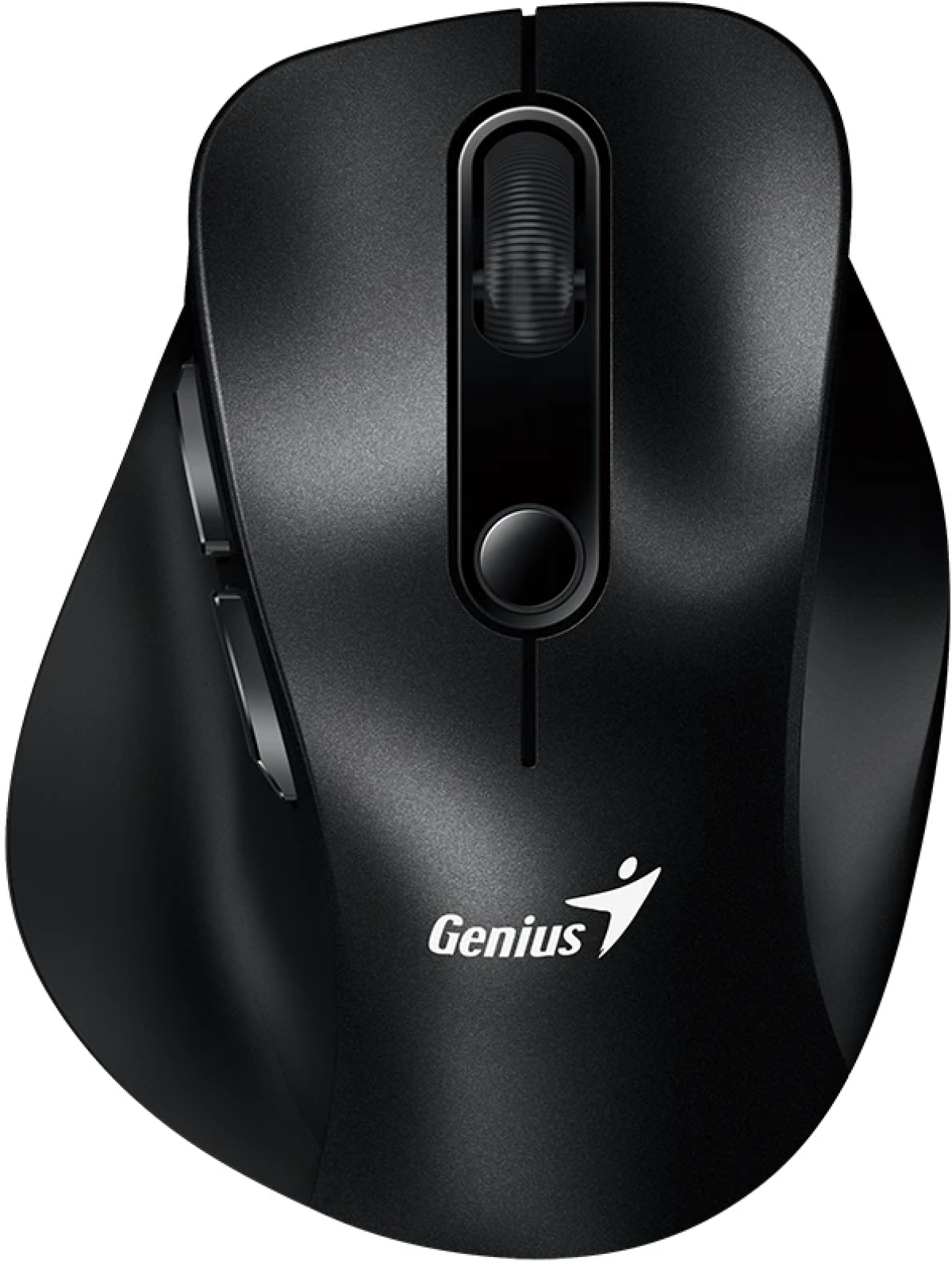 Genius безжина безшумна мишка Wireless Silent Mouse Ergo 9000S - Silent, Bluetooth, 2.4G, Чернана ниска цена с бърза доставка - BestPC.BG