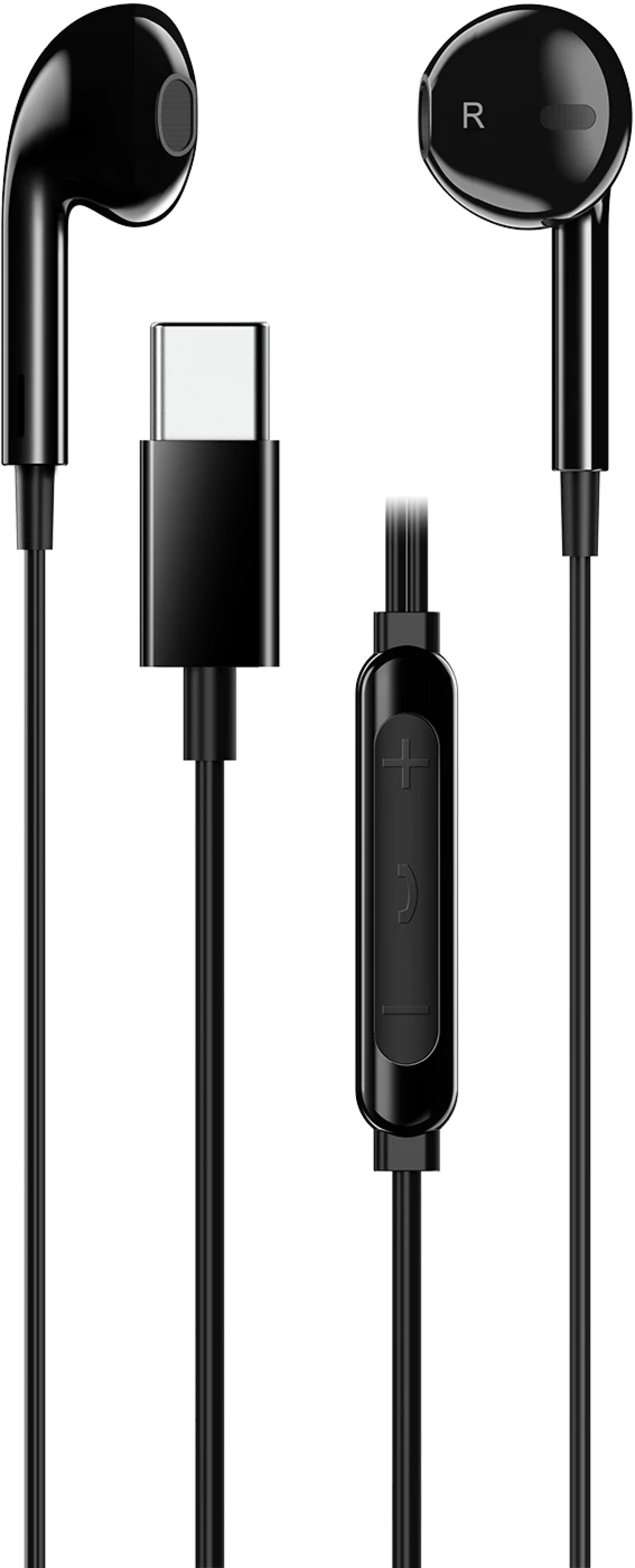 Genius слушалки тапи In-ear Earbuds HS-M365 - USB-C, чернина ниска цена с бърза доставка - BestPC.BG