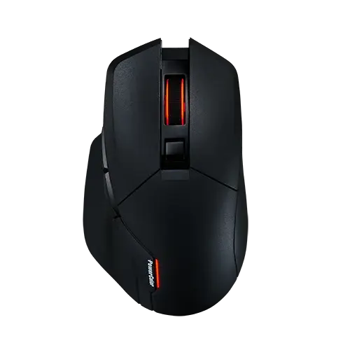 Мишка Геймърска PowerColor ALPHYN AM10 - Чернана ниска цена с бърза доставка - BestPC.BG