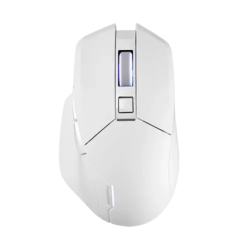 Мишка Геймърска PowerColor ALPHYN AM10 - бялана ниска цена с бърза доставка - BestPC.BG