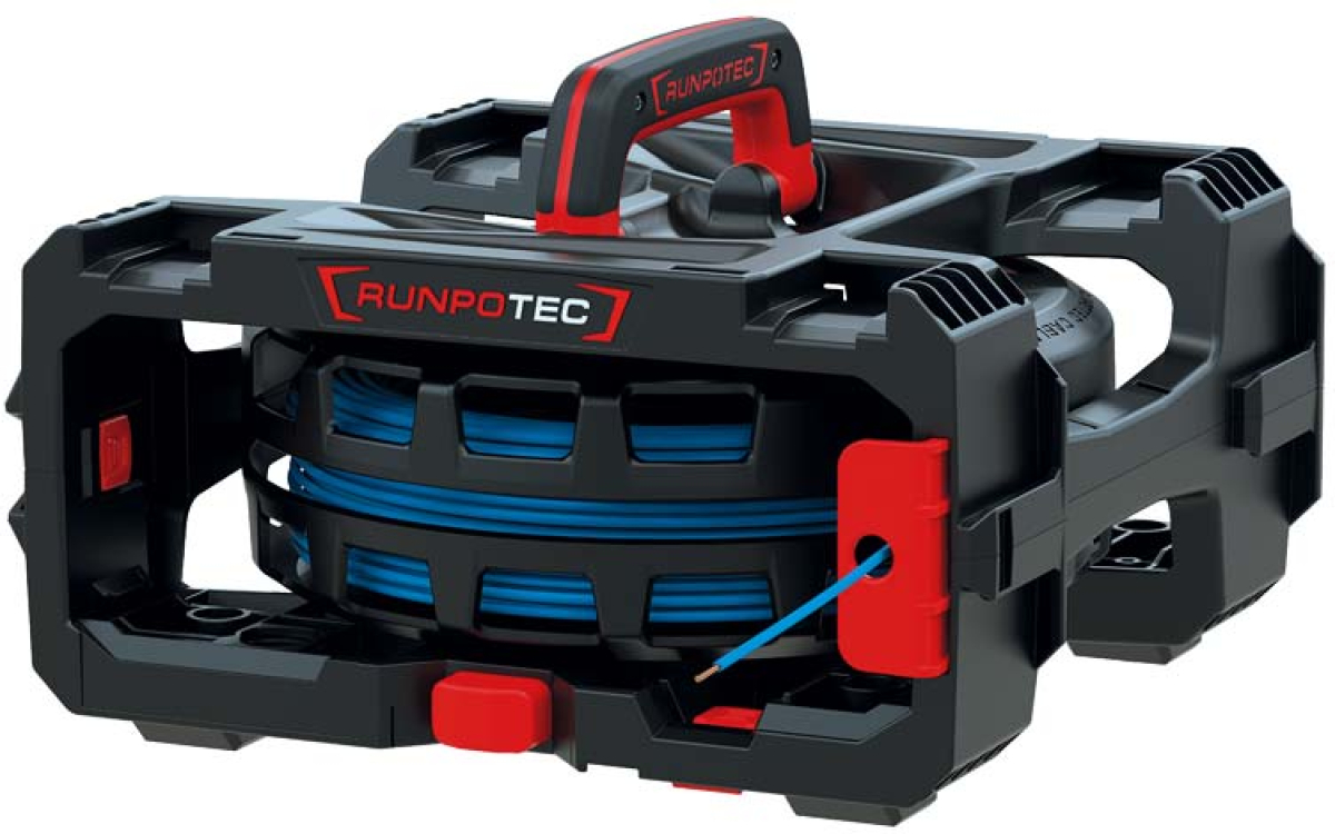 Инструмент/Тестер Комплект за развиване на ролки с кабели Runpotec CB 260 - 1 кутияна ниска цена с бърза доставка - BestPC.BG