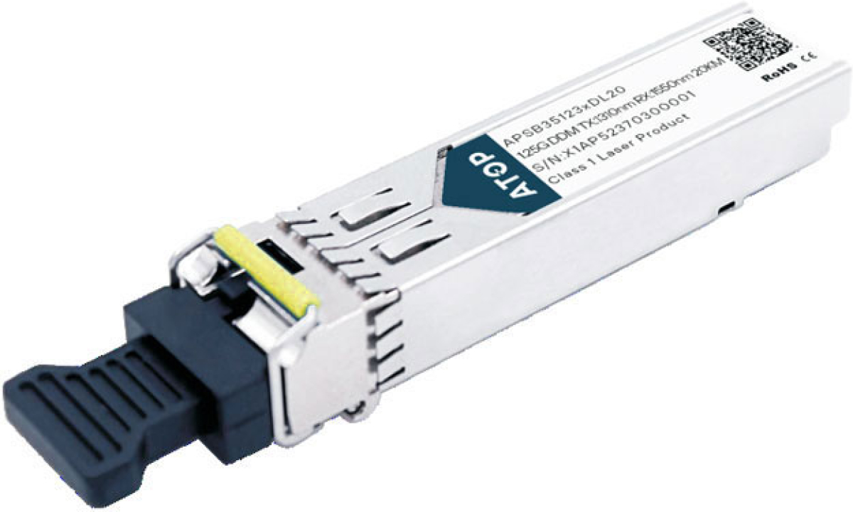 SFP Модул BIDI Atop Technology, по едно влакно, 1.25G, 1550 nm, LC, 20 km, DDMIна ниска цена с бърза доставка - BestPC.BG