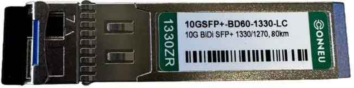 SFP Модул 10GBase-ZR BiDi SFP + модул SMF, 1330 nm, 80 кмна ниска цена с бърза доставка - BestPC.BG