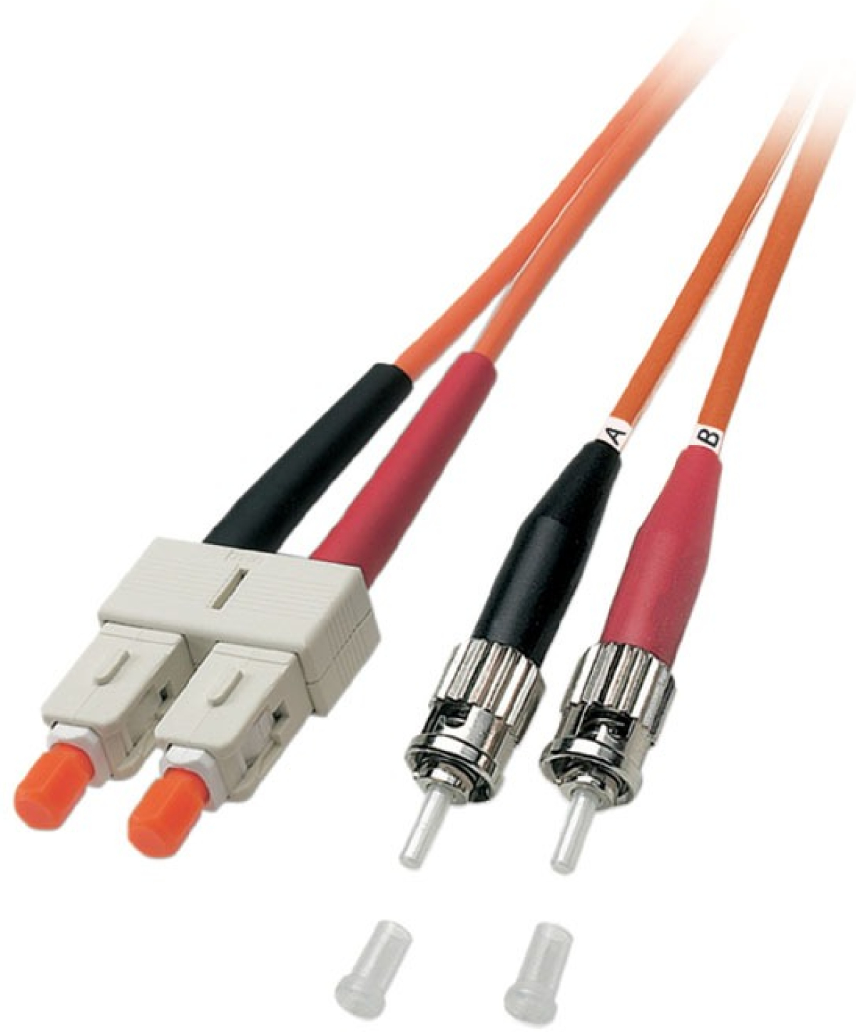 Оптична пач корда Duplex patch cable ST - SC 62, 5-125µ, OM1, LSZH, 3 мм-15 метрана ниска цена с бърза доставка - BestPC.BG