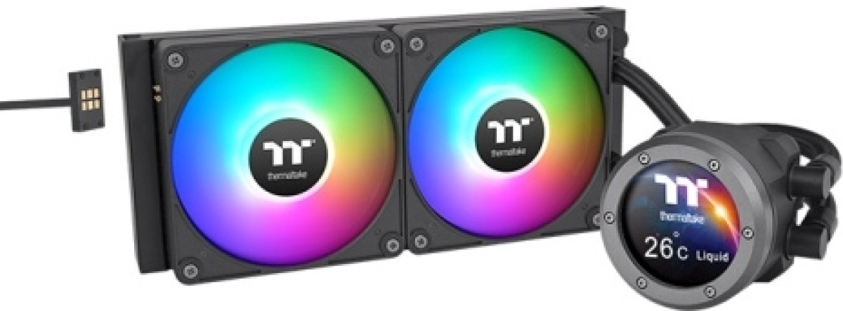 Водно охлаждане Thermaltake TH240 V2 Ultra EX ARGB Sync CPU Liquid Coolerна ниска цена с бърза доставка - BestPC.BG